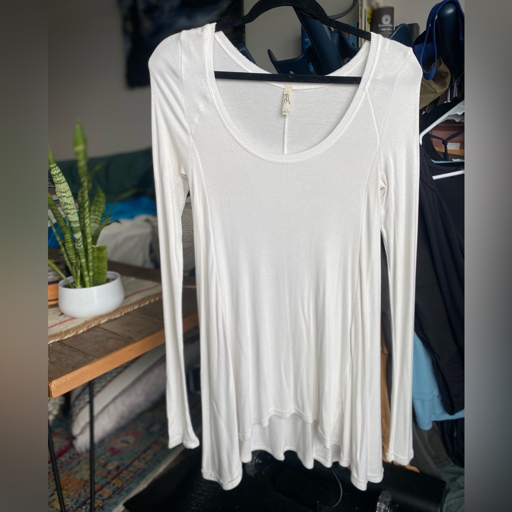 Free People Ivory Long Sleeve